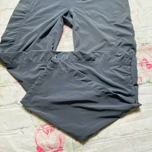 Athleta Women Gray Size 8 La Ruched Active lounge - Picture 5 of 12